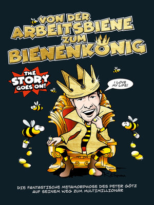 cover image of VON DER ARBEITSBIENE ZUM BIENENKÖNIG!